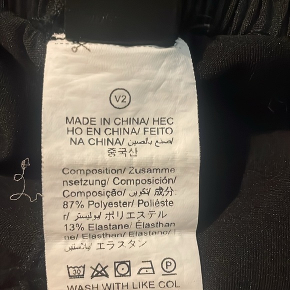 Black Athletic Style Soft Shorts with Flowy Fit - Picture 7 of 7